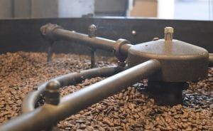 tostado café granos