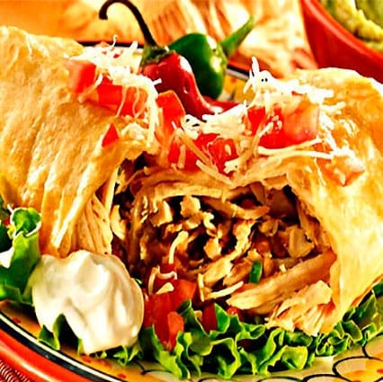 Chimichangas ⋆ Larousse Cocina