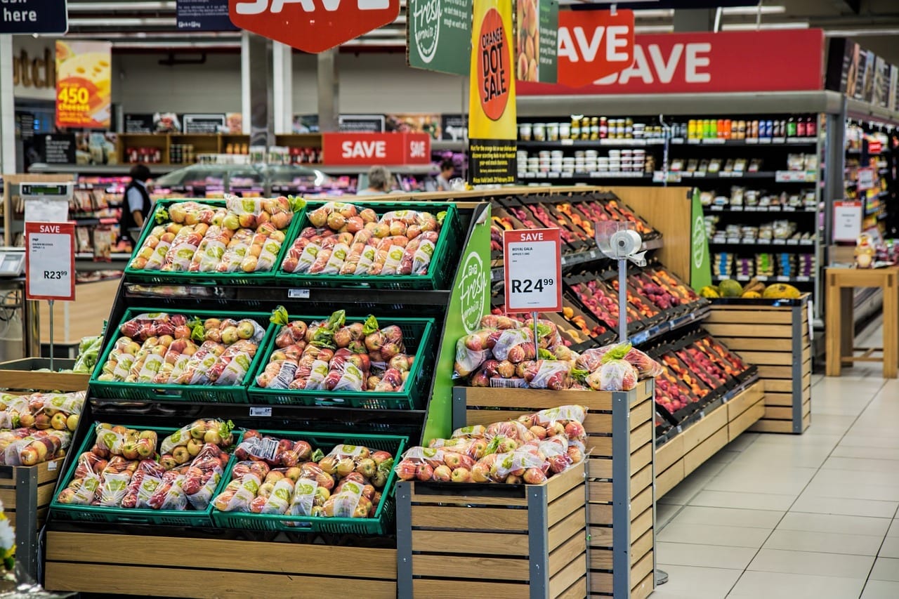 Gemüse und Gesundheitsprodukte Supermarkt Obst kaufen