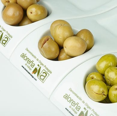 PDO Aloreña olives