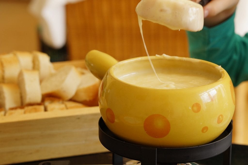 fromage fondu ou fondu