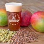 Vaso Cruzcampo Session IPA con Mangos de Málaga