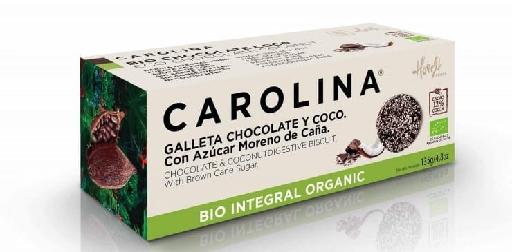 Biscuits au chocolat Carolina Honest Foods