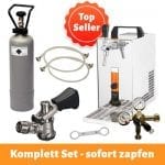 Komplett-Set-Zapfanlage-PYGMY-25-1-leitig-Trockenkuehler–30-Liter-h–Bierkoffer–Durchlaufkuehler