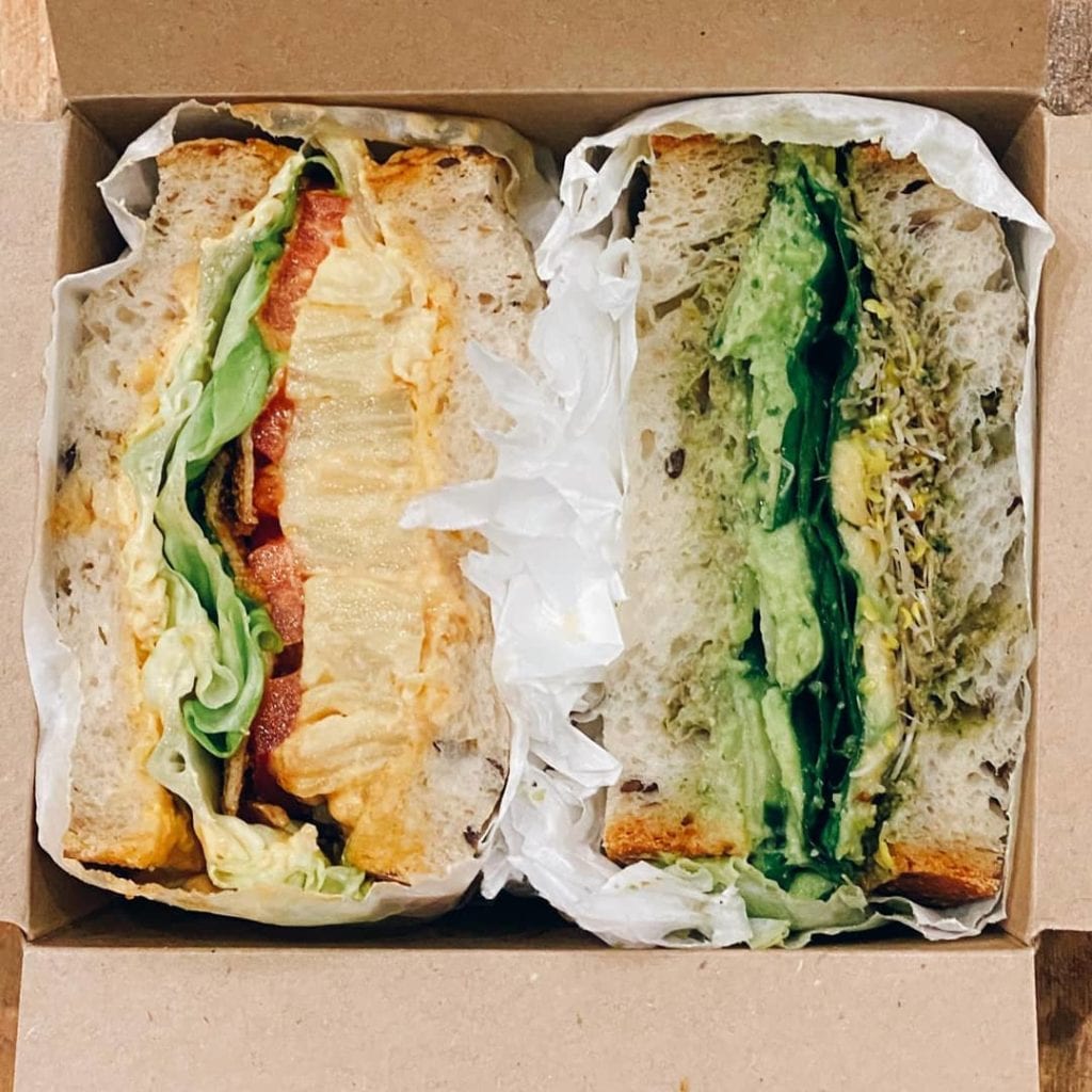 dos sándwiches