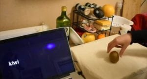 Mantel que reconoce alimentos
