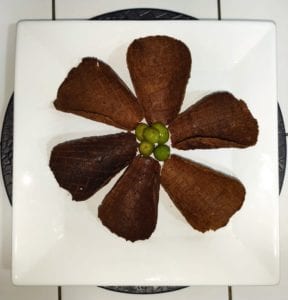 tuliva en un plato