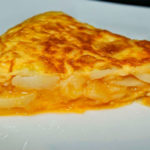 tortilla patatas jugosa