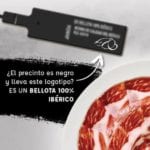 precinto negro jamon iberico