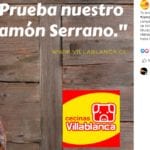 JAMÓN SERRANO PRODUCIDO POR CECINAS VILLABLANCA DE CHILE II