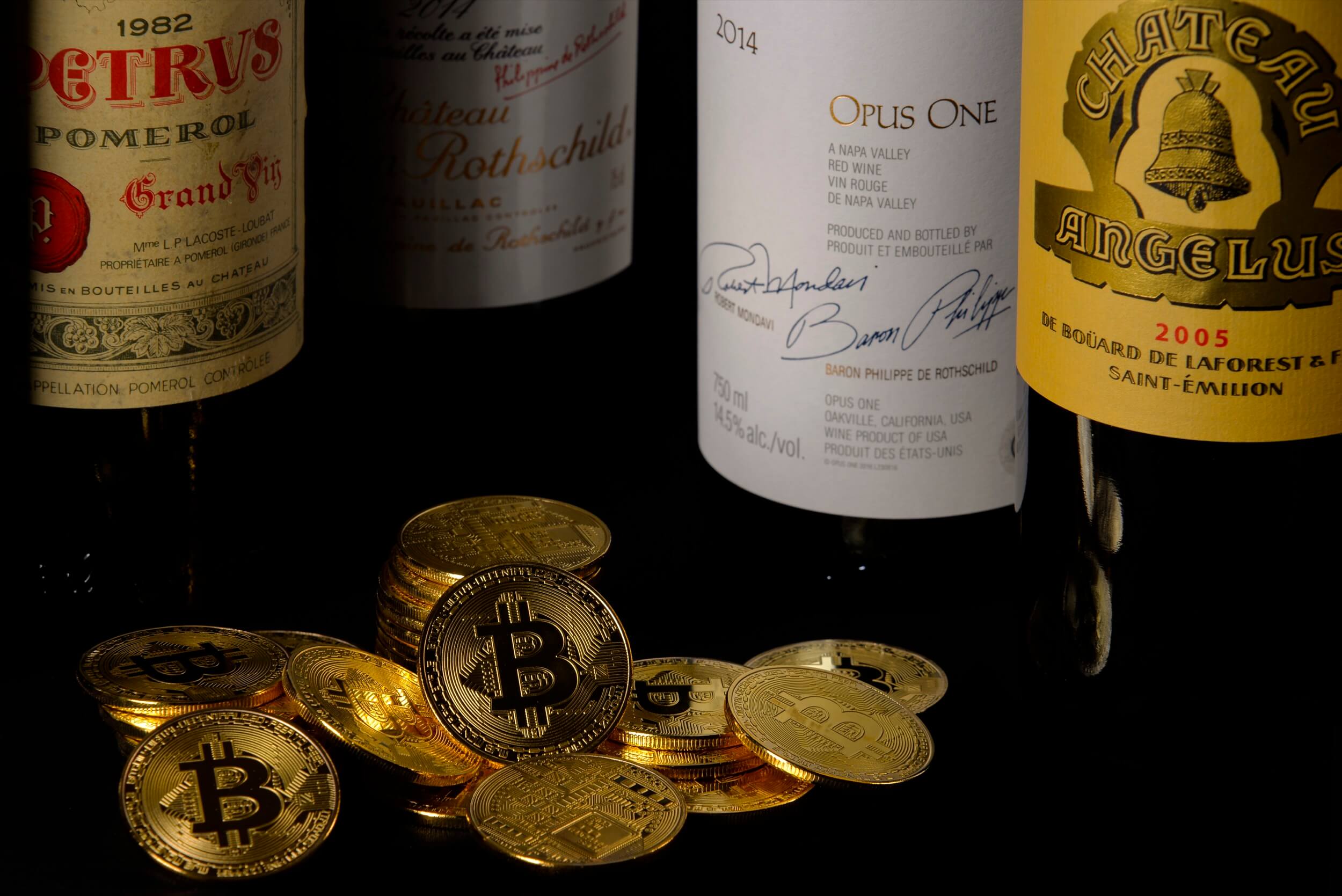 Bitcoin Wein