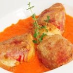 Pimientos rellenos de Bacalao