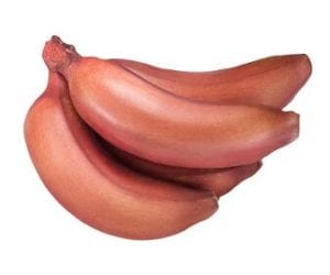 Plátano rojo de Canarias