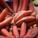 Plátano rojo de Canarias