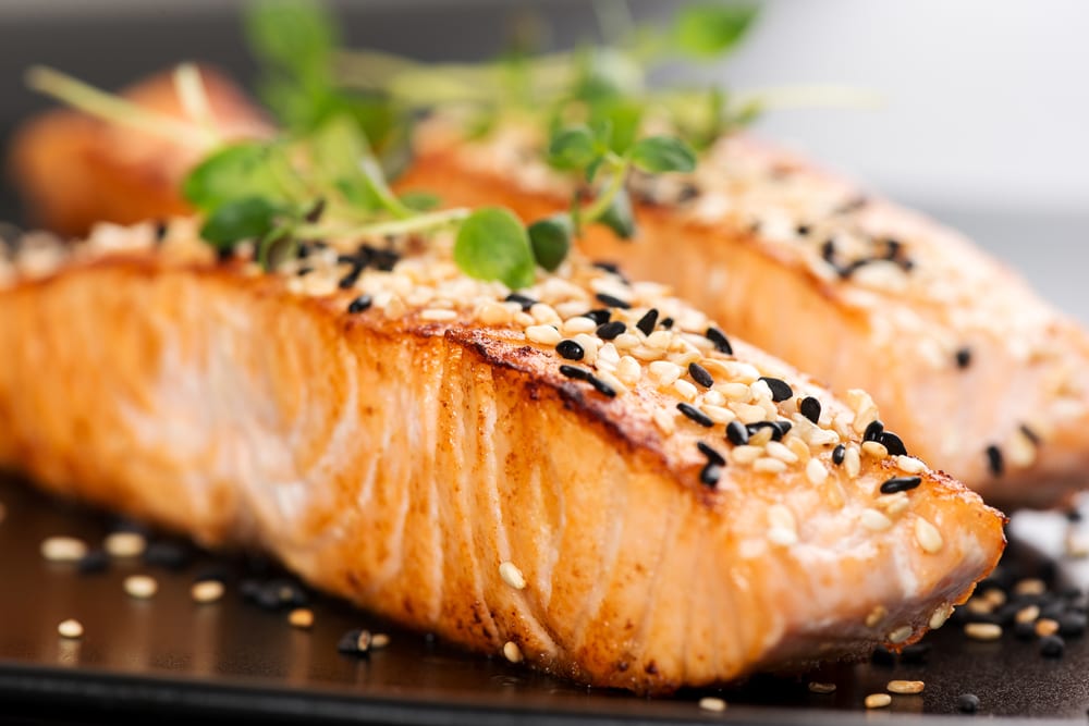 Salmon barbecue