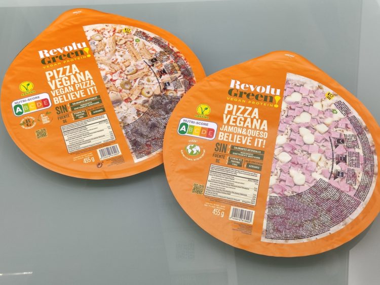 pizza vegana revolugreen!/Alimentaria 2022
