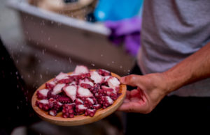 Fiesta del pulpo de O Carballiño: triunfo internacional pulpo a la gallega