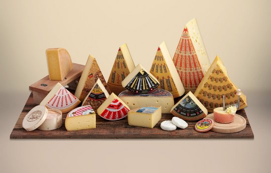 瑞士奶酪。 资料来源：© Switzerland Cheese Marketing