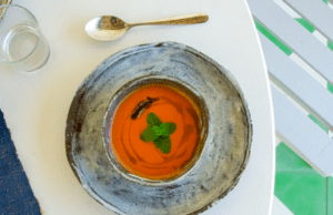 Receta de gazpacho de fresas