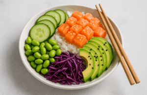 Un poke divertido, saludable y fácil para este verano